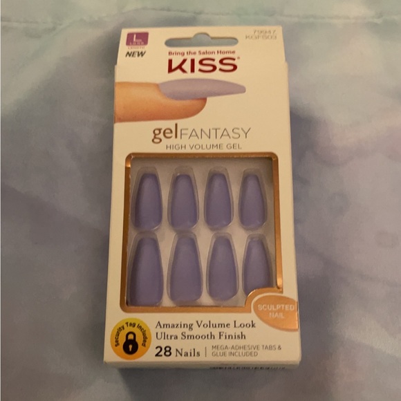 NWT Light Purple Matte Long Press On Nails - Picture 10 of 11